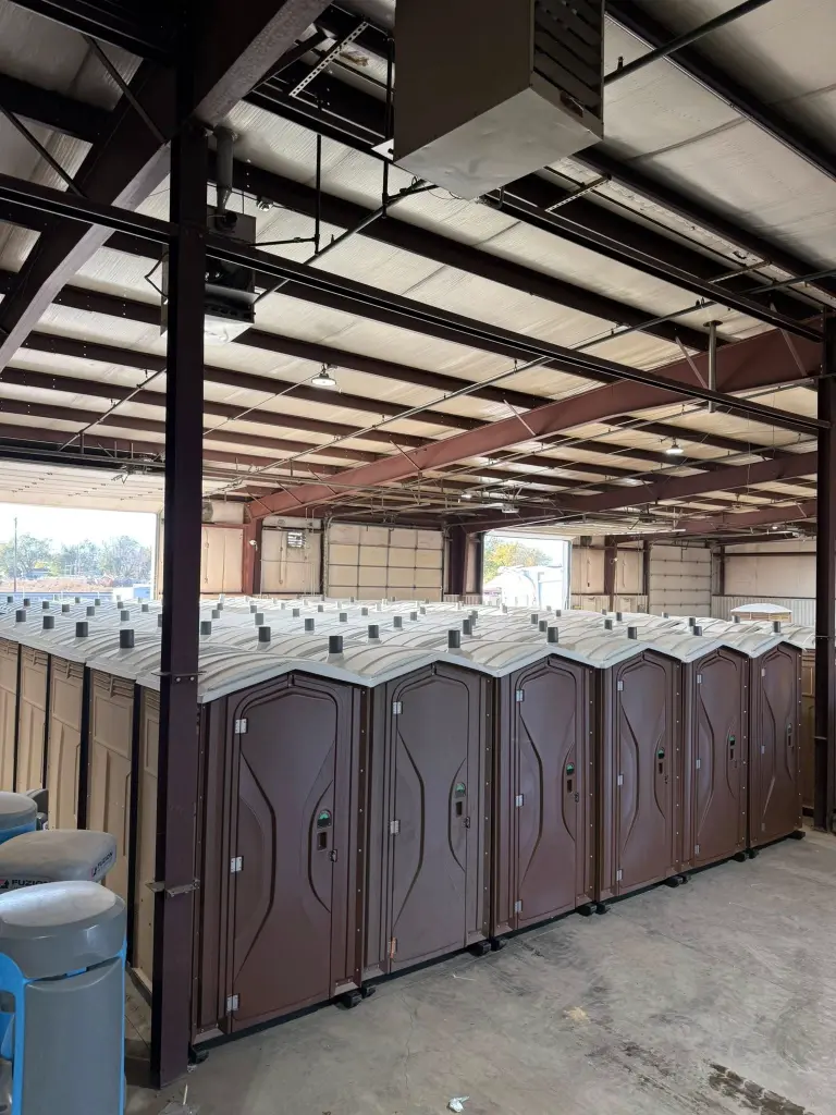 Construction Porta Potty Rental 1 Restroom setups for Richmond job sites